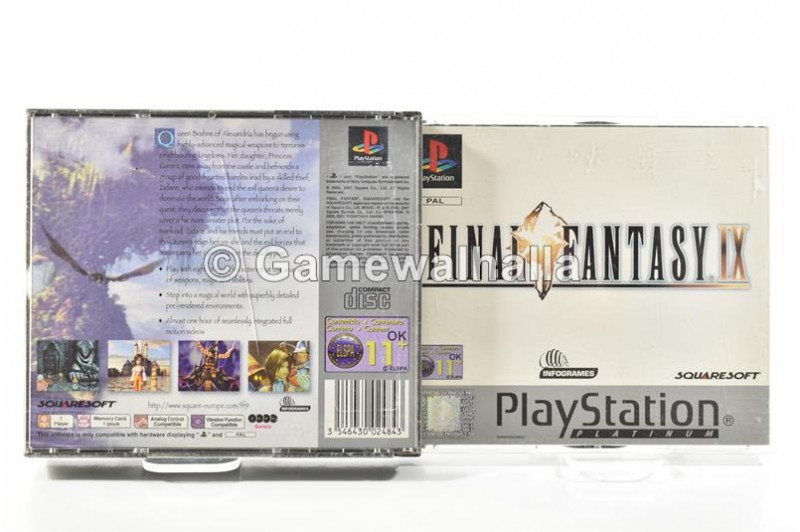 Final Fantasy IX (platinum) - PS1 Final Fantasy IX (platinum) - PS1