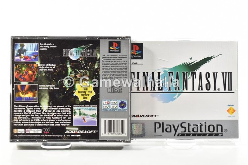 Final Fantasy VII (platinum) - PS1
