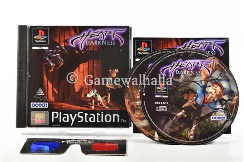 Heart Of Darkness + Lunettes 3D - PS1