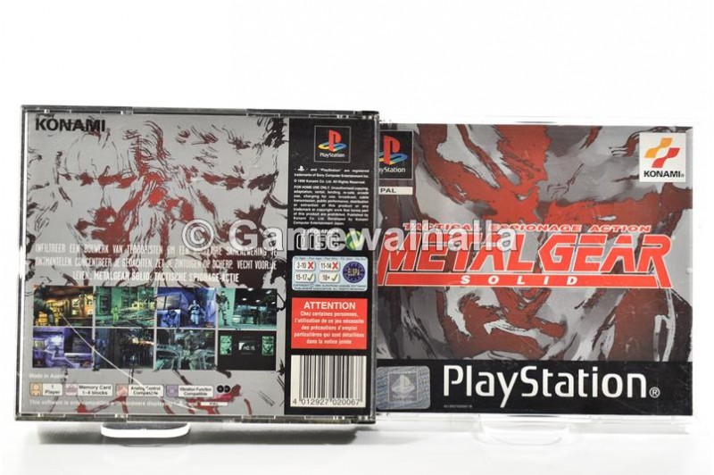Metal Gear Solid + Silent Hill Demo - PS1 Metal Gear Solid + Silent Hill Demo - PS1