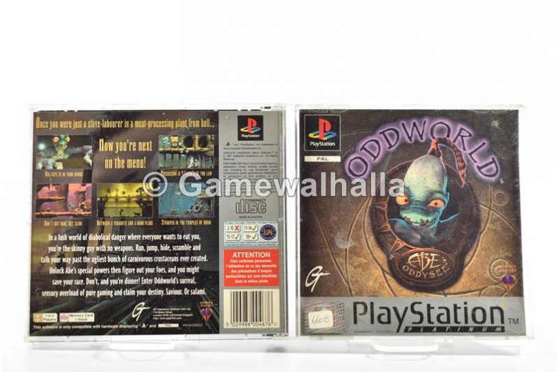 Oddworld Abe's Oddysee (platinum) - PS1