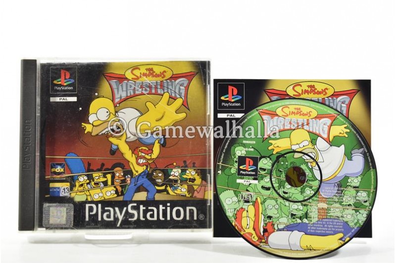 The Simpsons Wrestling (Spanish) - PS1