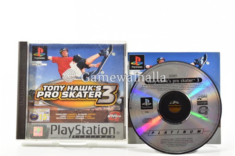 Tony Hawk's Pro Skater 3 (platinum) - PS1