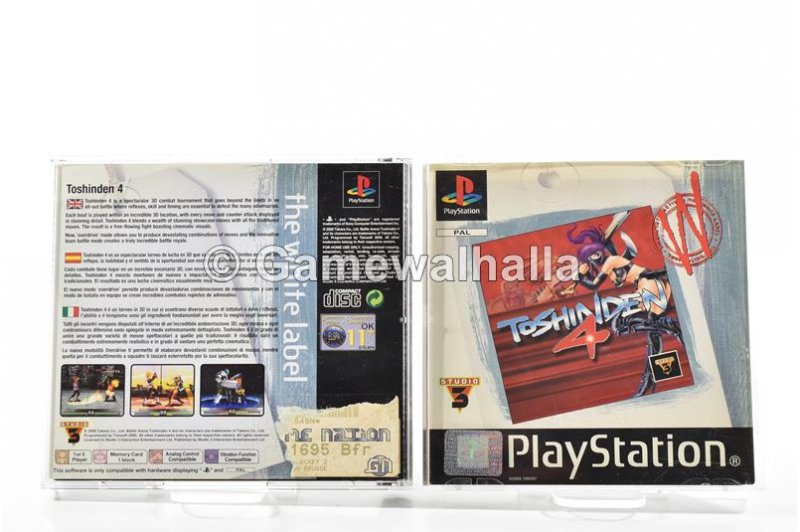 Toshinden 4 (white label) - PS1