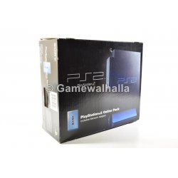 PS2 Console Fat Black NTSC + Step Down Convertor (boxed) - PS2
