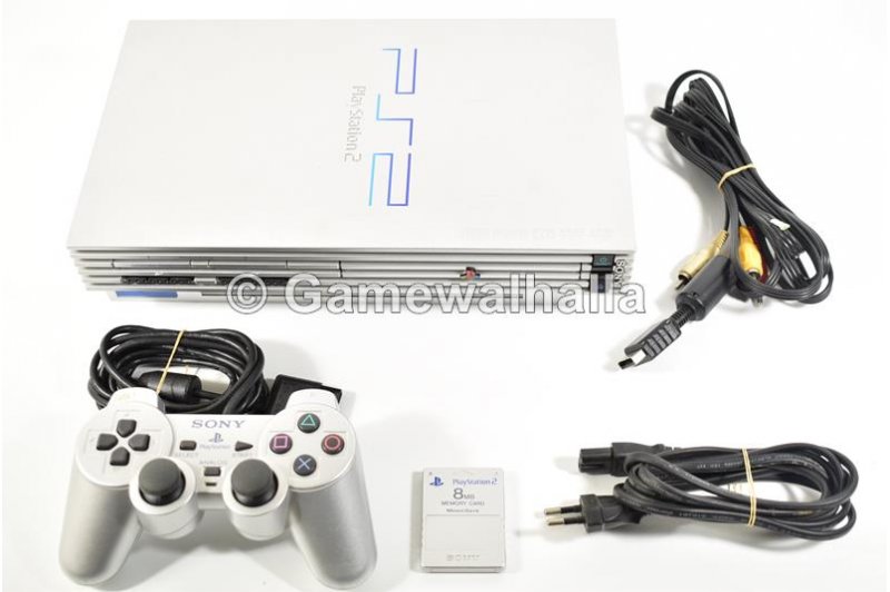 PS2 Console Fat Silver - PS2