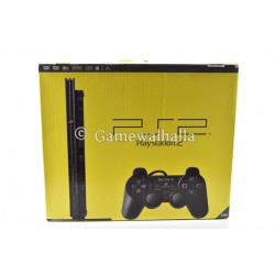 PS2 Console Flat Zwart (boxed) - PS2