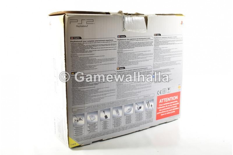 PS2 Console Satin Silver (boxed) - PS2