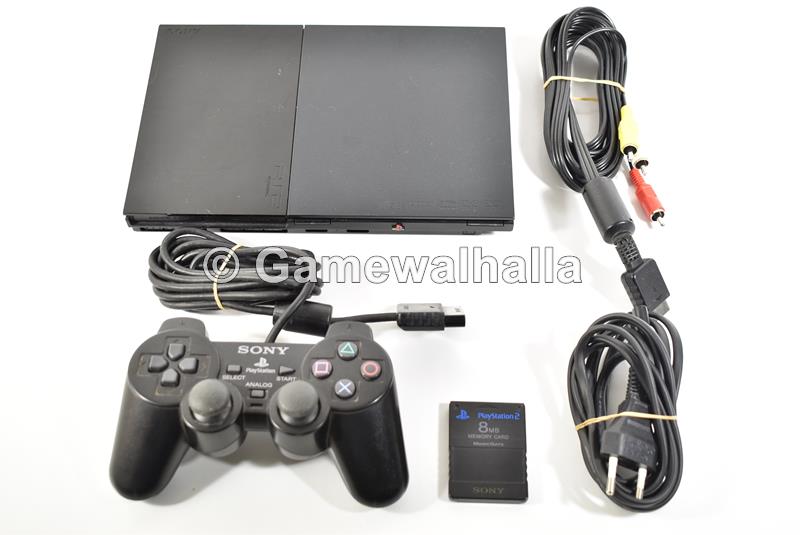 PS2 Console Slim Zwart PS2 kopen? 100% garantie | Gamewalhalla