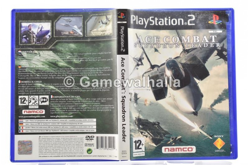 Buy Ace Combat Squadron Leader Ps2 100 Guarantee Gamewalhalla