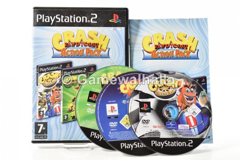 Crash Bandicoot Action Pack - PS2