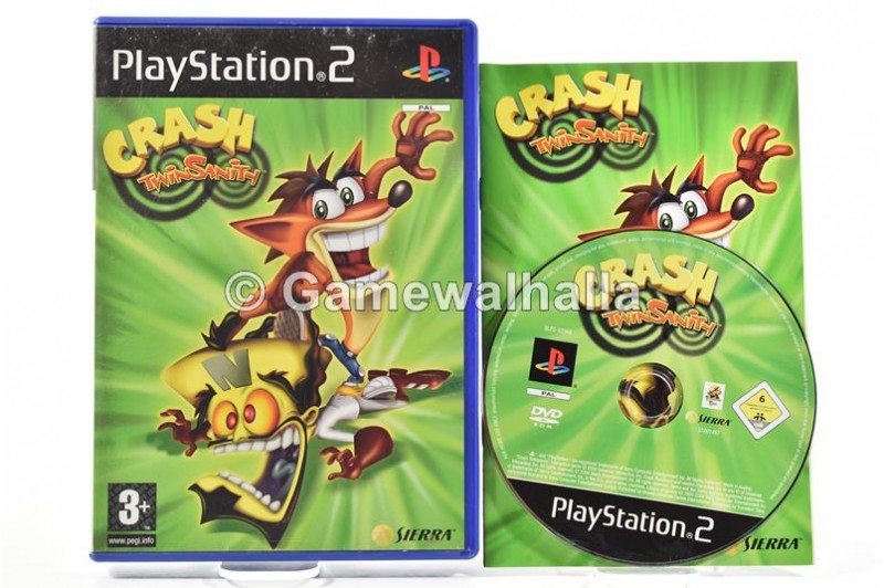 Crash Twinsanity - PS2 Crash Twinsanity - PS2
