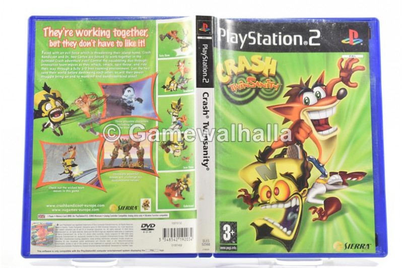 Crash Twinsanity - PS2 Crash Twinsanity - PS2