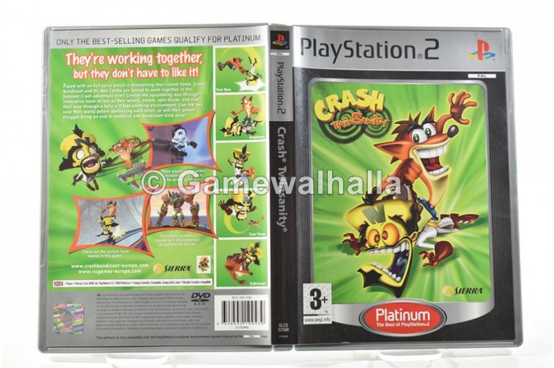 Crash Twinsanity (platinum) - PS2 Crash Twinsanity (platinum) - PS2