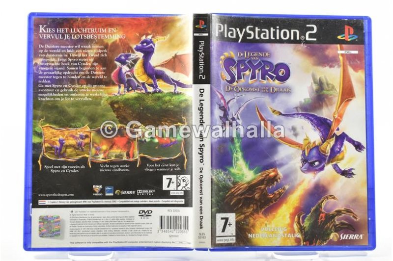 De Legende Van Spyro De Opkomst Van Een Draak - PS2