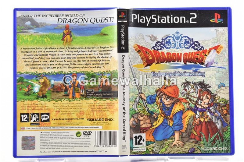 Dragon Quest The Journey Of The Cursed King - PS2 Dragon Quest The Journey Of The Cursed King - PS2