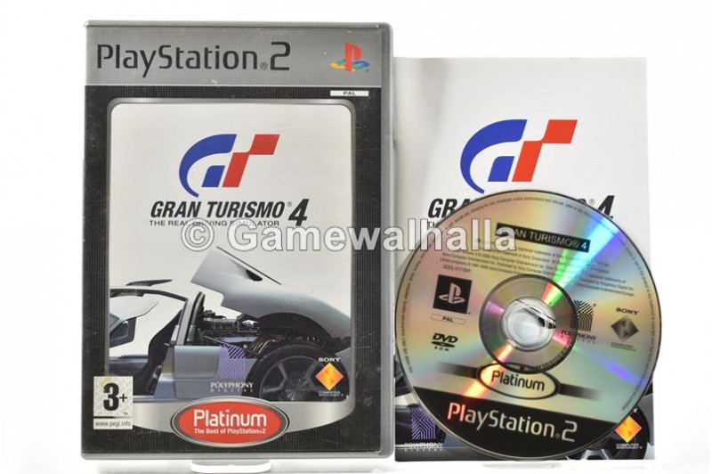 Gran Turismo 4 (platinum) - PS2