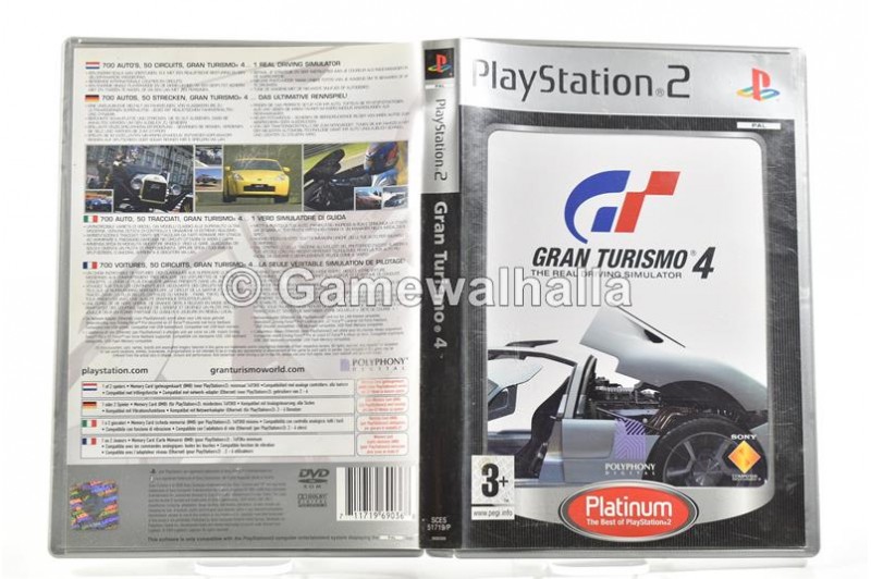 Gran Turismo 4 (platinum) - PS2