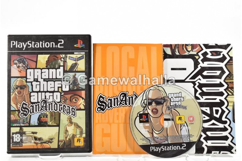 Grand Theft Auto San Andreas - PS2 Grand Theft Auto San Andreas - PS2
