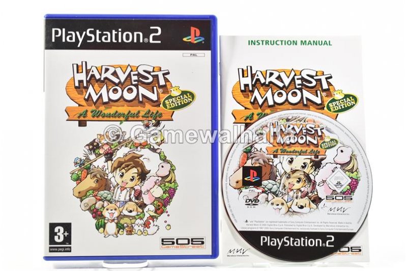 Harvest Moon A Wonderful Life Special Edition - PS2