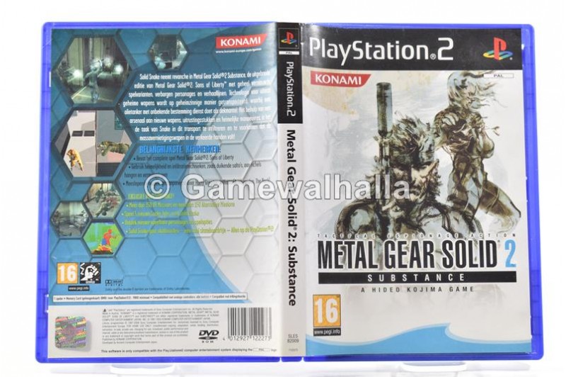 Metal Gear Solid 2 Substance - PS2