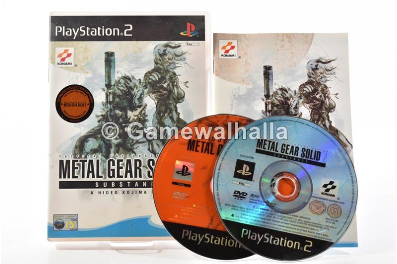 Metal Gear Solid 2 Substance + Bonus DVD - PS2