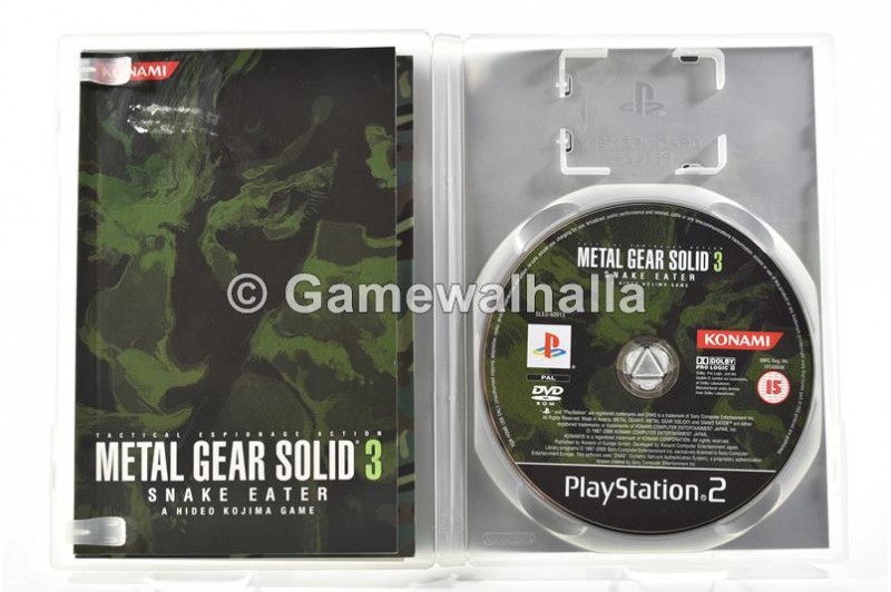 Metal Gear Solid 3 Snake Eater - PS2