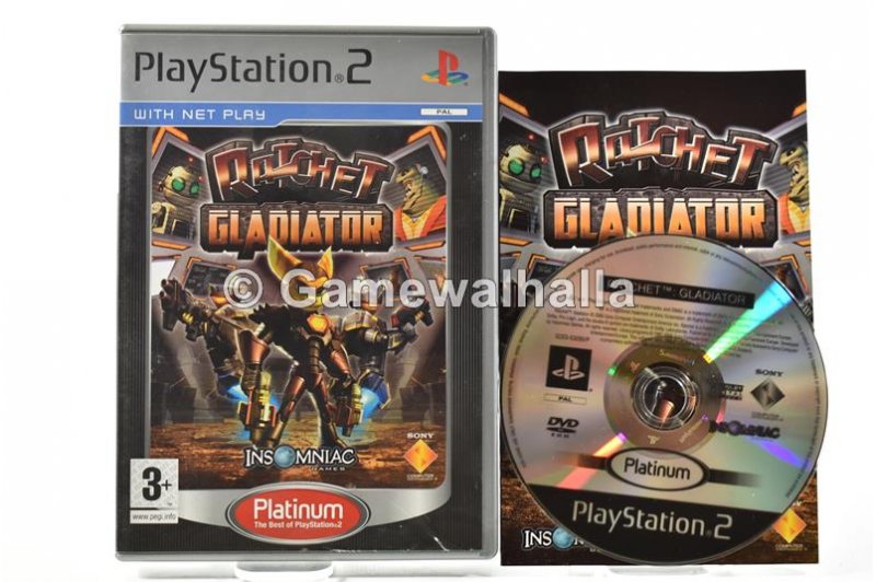 Ratchet Gladiator (platinum) - PS2