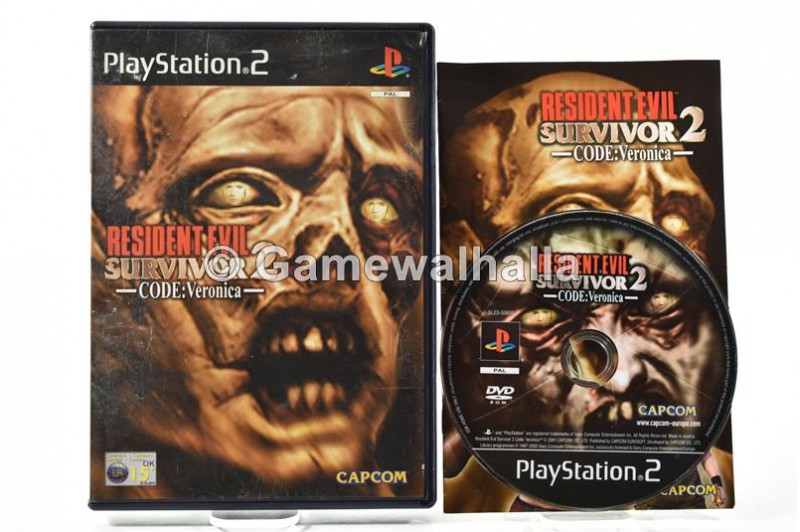 CIB Horror PS2 Games Lot Resident Evil Outbreak /RE: Code Veronica Dead Aim