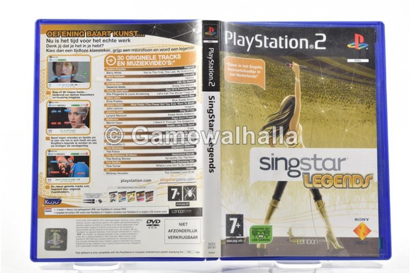 Singstar Legends - PS2