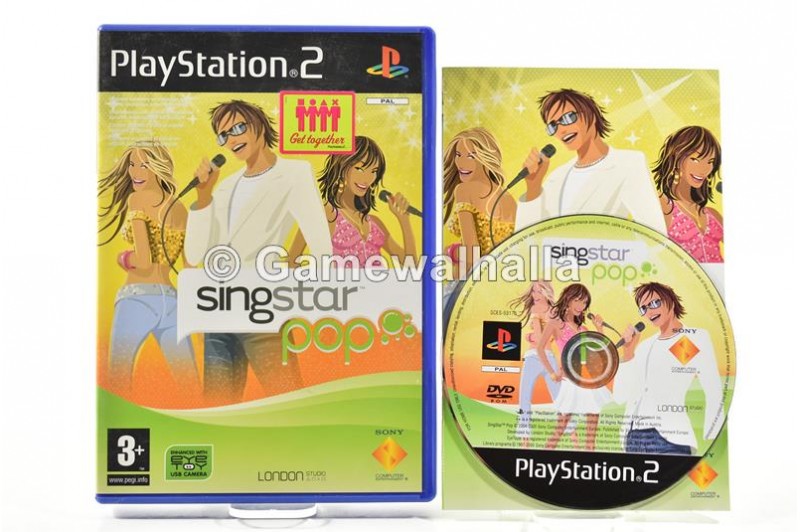 Singstar Pop - PS2 Singstar Pop - PS2