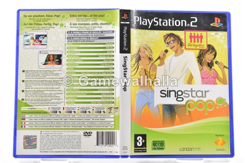 Singstar Pop - PS2 Singstar Pop - PS2
