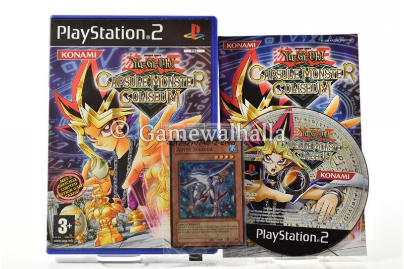 Yu-Gi-Oh! Capsule Monster Coliseum + Game Cards - PS2