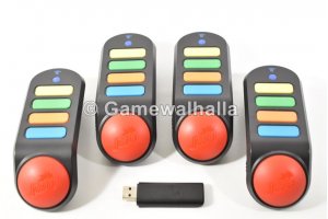 4 wireless Buzz controllers - PS3