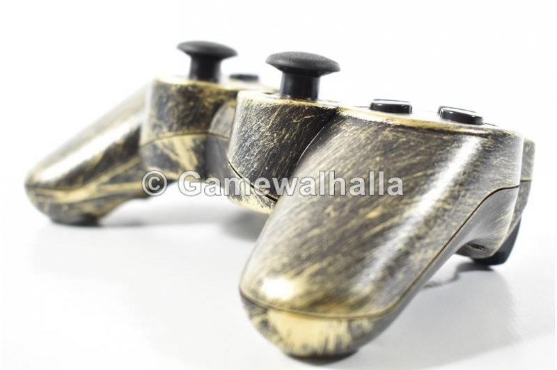 PS3 Controller Draadloos Sixaxis Doubleshock Rusty Gold (nieuw) - PS3
