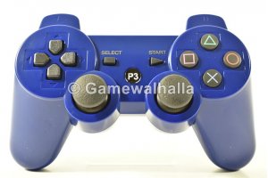 Manette PS3 Sans Fil Sixaxis Doubleshock Bleu (neuf) - PS3