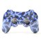 PS3 Controller Wireless Sixaxis Doubleshock Blue Lightning (new) - PS3