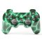 PS3 Controller Wireless Sixaxis Doubleshock Green Lightning (new) - PS3