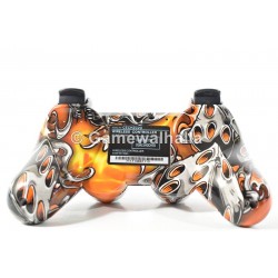 PS3 Controller Wireless Sixaxis Dual Shock III Red Nightmare (new) - PS3 PS3 Controller Wireless Sixaxis Dual Shock III Red Nightmare (new) - PS3