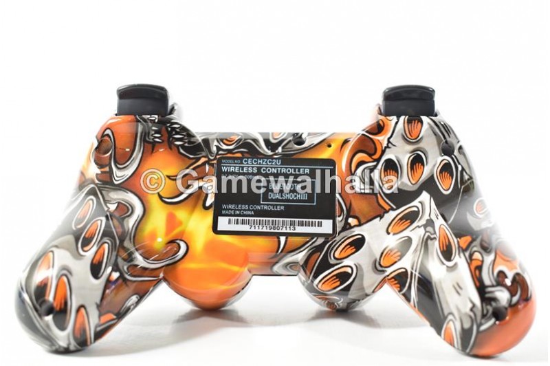PS3 Controller Wireless Sixaxis Dual Shock III Red Nightmare (new) - PS3 PS3 Controller Wireless Sixaxis Dual Shock III Red Nightmare (new) - PS3