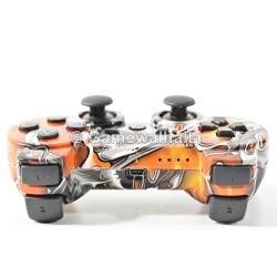 PS3 Controller Wireless Sixaxis Dual Shock III Red Nightmare (new) - PS3 PS3 Controller Wireless Sixaxis Dual Shock III Red Nightmare (new) - PS3