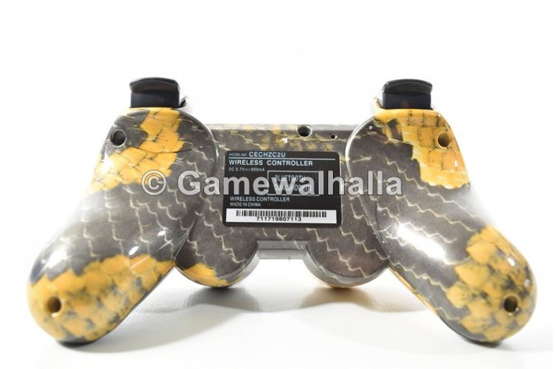 PS3 Controller Draadloos Sixaxis Doubleshock Reptile (nieuw) - PS3 PS3 Controller Draadloos Sixaxis Doubleshock Reptile (nieuw) - PS3