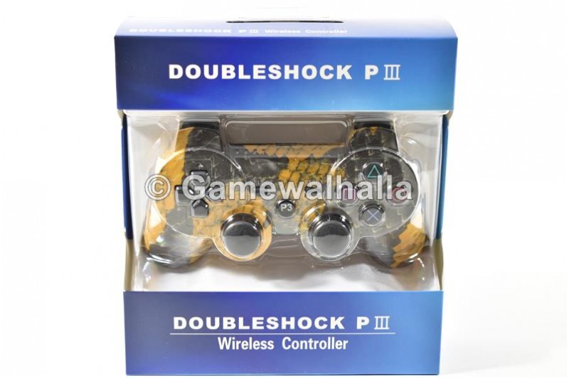 PS3 Controller Draadloos Sixaxis Doubleshock Reptile (nieuw) - PS3 PS3 Controller Draadloos Sixaxis Doubleshock Reptile (nieuw) - PS3
