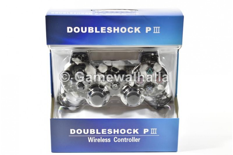 PS3 Controller Draadloos Sixaxis Doubleshock Skull & Bones (nieuw) - PS3 PS3 Controller Draadloos Sixaxis Doubleshock Skull & Bones (nieuw) - PS3