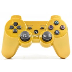 PS3 Controller Wireless Sixaxis Dual Shock III Gold (new) - PS3