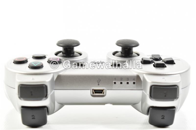 PS3 Controller Draadloos Sixaxis Doubleshock Zilver (nieuw) - PS3