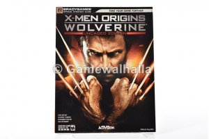 X-Men Origins Wolverine Uncaged Edition Brady Games Official Strategy Guide - PS3