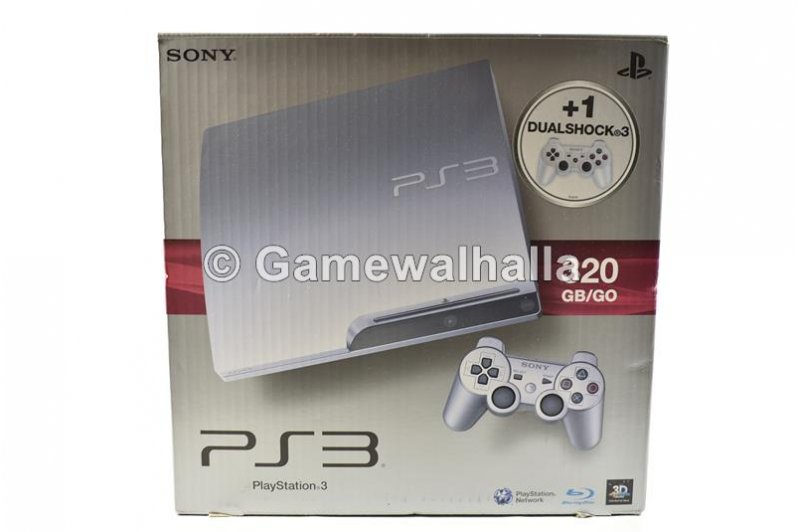 PS3 Console Slim Silver 320 GB (boxed) - PS3