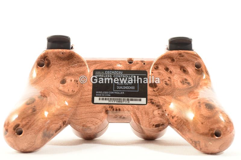 PS3 Controller Wireless Sixaxis Dual Shock III Woody (new) - PS3