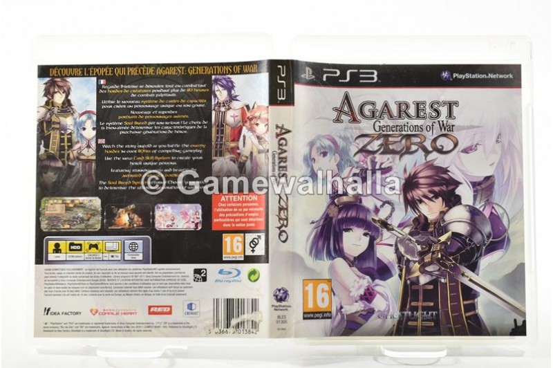 Agarest Generations Of War Zero - PS3